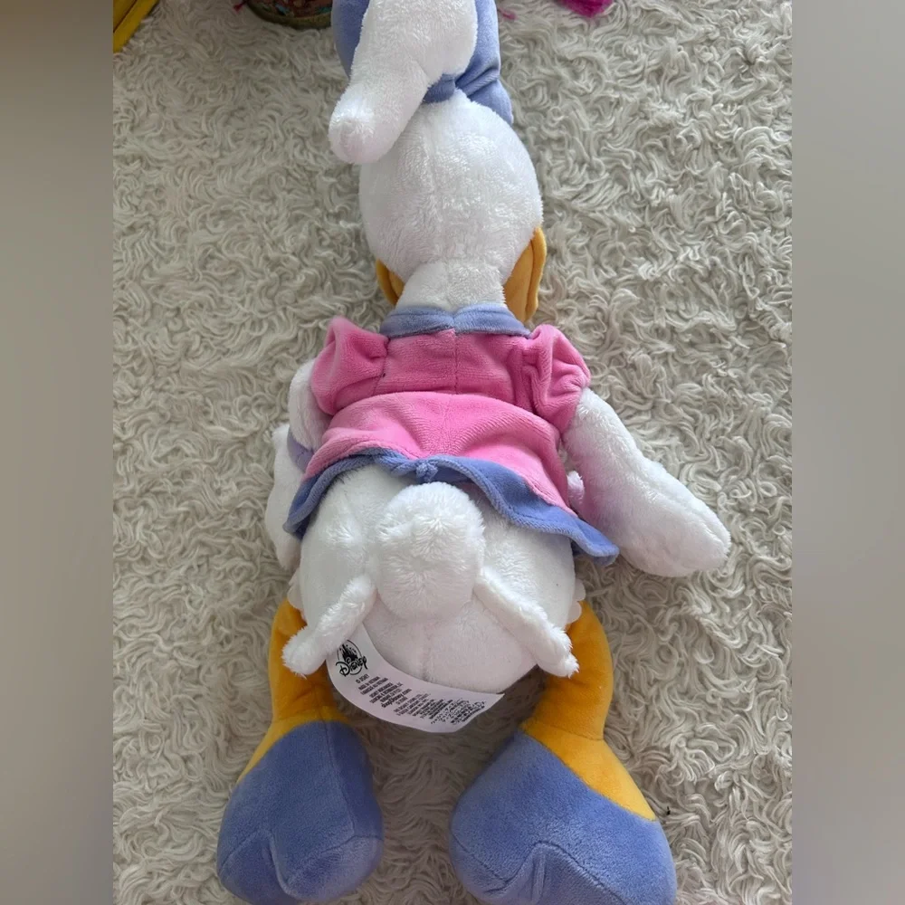 Daisy Disney Plush Toy with Pink and Purple Outfit